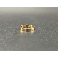 Unisex 18ct Yellow Gold Authentic Cartier Small Love Ring 