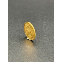Unisex 22ct Yellow Gold Sovereign 1909 King Edward VII Coin