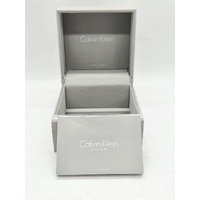 Calvin Klein Mens Quartz Watch K4N211 Silver Steel Black Dial Boxed