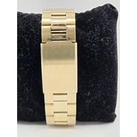 JAG J2156A Mens Analogue Quartz Watch Gold Tone Black Dial WR 50M