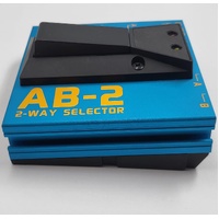 BOSS AB-2 2-Way Selector Foot Switch A/B Signal Selector Pedal Guitar Bass w/ Box
