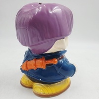 Vintage Dragon Ball Z Trunks Ceramic Porcelain Money Box Bank Figure 