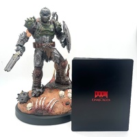 DOOM The Dark Ages 12 Inch Slayer Statue Collector Pack Steelbook Replica Key