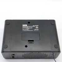 XCD XCDCLKRD2 FM Clock Radio Wireless Charging Dual Alarm