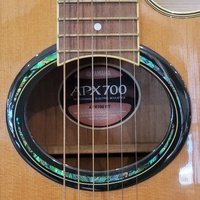 Yamaha APX700 NT Acoustic Guitar Natural Tuner w/ Ashton Hard Case