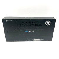 Logitech G PRO X 60 LIGHTSPEED Wireless Gaming Keyboard White with Case and Box