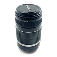 Canon EF-S 55-250mm f/4-5.6 IS Telephoto Zoom Lens Image Stabilizer AF/MF - No Rear Cap
