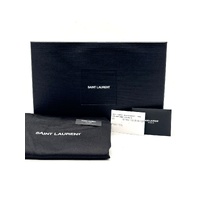 Saint Laurent YSL Small Loulou Puffer Lambskin Small Bag Black + COA