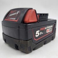 Milwaukee M18 B5 18V 5.0Ah Li-Ion RedLithium Battery Genuine Cordless Power Tool