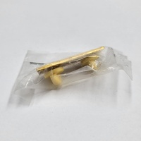 PBR Professional Bull Riders Gold Tone Lapel Pin Badge 