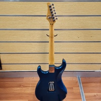 Vintage 1980 Kramer Focus 3000 Electric Guitar Blue 6 String Floyd Rose
