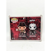 Funko Pop Freddy Krueger Jason Voorhees 2 Pack Horror Vinyl Figures
