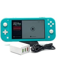 Nintendo Switch Lite Turquoise Handheld Gaming Console HDH-001 with Charger