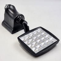 Solar Lighting Direct SLDFL0004C-WW 4W LED Flood Light PIR 3000K Set of 2