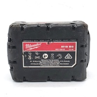 Milwaukee M18 18V RedLithium-Ion 5.0Ah Extended Capacity Battery Pack M18B5