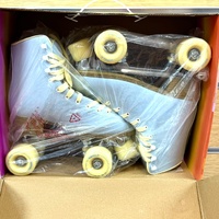 Impala Quad Roller Skates Sky Blue Yellow Womens Size US 7