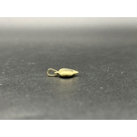 Ladies 9ct Yellow Gold Heart Pendant