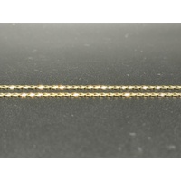 Unisex 9ct Yellow Gold Curb Link Necklace