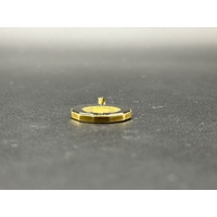 Unisex 18ct Yellow Gold Tuvalu 2004 Coin Pendant