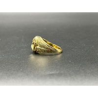 Unisex 18ct Yellow Gold Maltese Cross Ring 