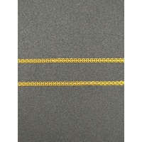Ladies 21ct Yellow Gold Cubic Zirconia Fancy Link Crown Trifari Necklace