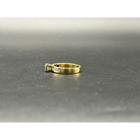 Ladies 18ct Yellow Gold Natural Diamond Ring