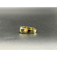 Men’s 9ct Yellow Gold Diamond Signet Ring