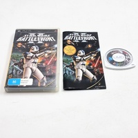 Star Wars Battlefront II Sony PSP PAL AU Game Complete With Manual LucasArts