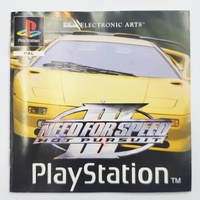 Need for Speed III Hot Pursuit PS1 PlayStation 1 PAL 1998 Manual 