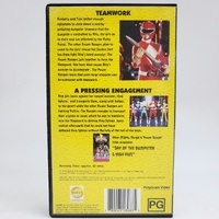 Mighty Morphin Power Rangers Vol 2 Teamwork A Pressing Engagement VHS Tape