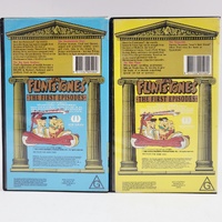 The Flintstones The First Episodes Classic Collectors Edition 3 and 4 VHS