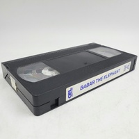 Babar The Story of Babar the Elephant VHS PAL Peter Ustinov CEL Video
