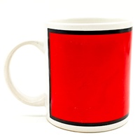Coca-Cola Gibson Vintage Red Classic Logo Coffee Mug Set 5 Pieces
