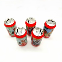 5x Coca-Cola Money Box Drink Cans Vintage Collectible Tin 1951 1954 1998