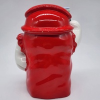 Coca-Cola Vintage 22cm Ceramic Money Box Red Piggy Bank Collectible
