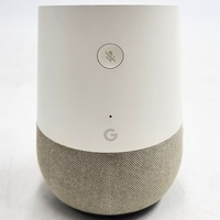 Google Home 1st Gen Smart Speaker Google Assistant White Slate with Adapter