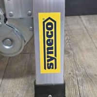 Syneco 0860950 Multifold Aluminium Ladder 2.5m Straight 1.25m Step