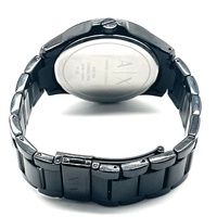 Armani Exchange AX2104 Hampton Mens 46mm Black Stainless Steel Watch