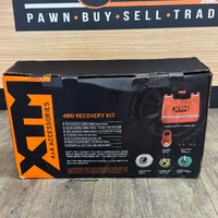 XTM 7 Piece 4WD Recovery Kit 8T Snatch Strap Winch Gear