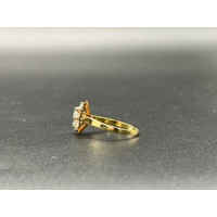 Ladies 18ct Yellow Gold 0.60ct Diamond Ring