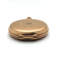 Omega Antique Gold Filled Pocket Watch 15 Jewels Swiss Mechanical Vintage