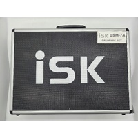 ISK Drum Microphone Kit BDM-1 TDM-1 5pc Snare Tom Bass Mic Set Case