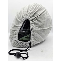 AGV K3 Decept Motorcycle Helmet Green Red Black Size XXL Dust Bag