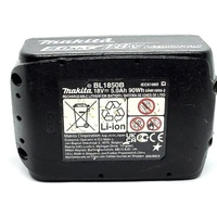 Makita BL1850B 18V LXT 5.0Ah Lithium-Ion High Capacity Battery Pack