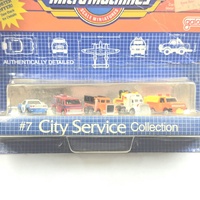 1988 Galoob Micro Machines #7 City Service Collection 5 Vehicles