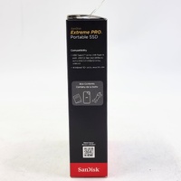 SanDisk Extreme PRO 2TB Portable SSD USB-C 2000MB/s SDSSDE81-2T00-G25