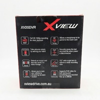 XView XV20DVR Barrel Dash Cam Full HD 1080P WiFi GPS 152° Wide Angle