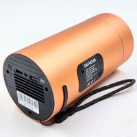 AIWA AWH11-ORG Smart LED Projector 200 ANSI WiFi Bluetooth Remote Case