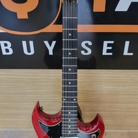 Hagstrom F20T 6-String Red Electric Guitar Tremolo with Hard Case