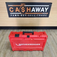 Rothenberger ROMAX Axial Rehau Tool Kit 16mm 20mm Battery Case Charger